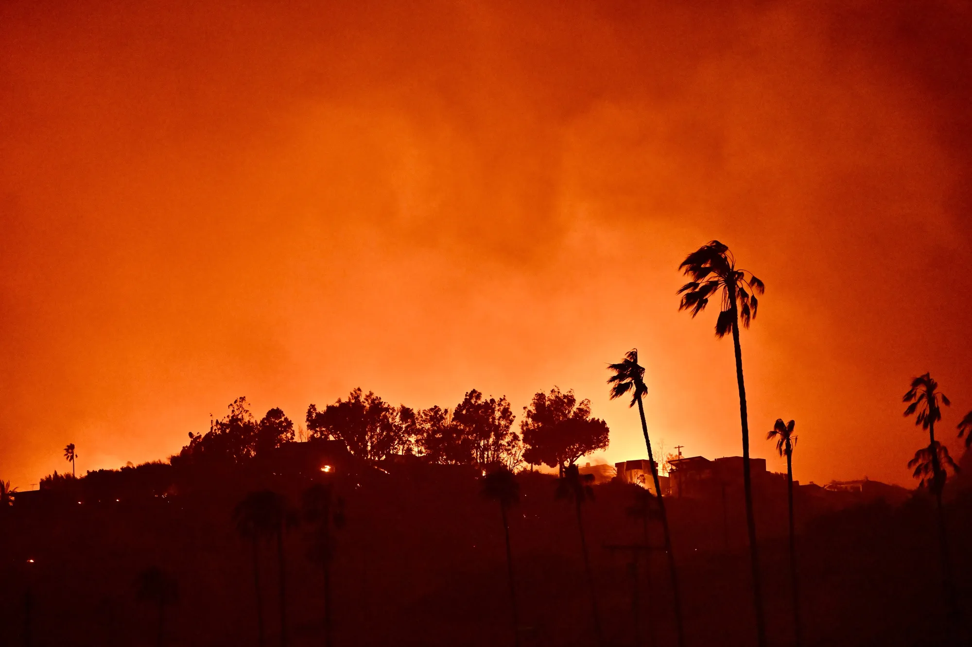 ロサンゼルス、山火事で570億ドルの損失に直面